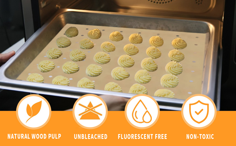 100 Pack Air Fryer Parchment Paper Liners, 9 x 11 Inch Nonstick Disposable