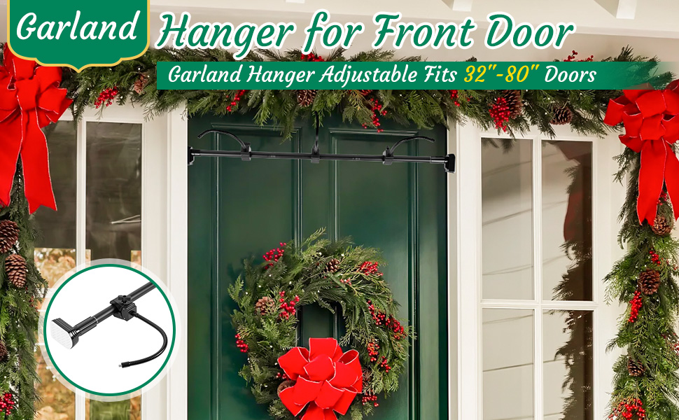 Garland Hanger for Front Door