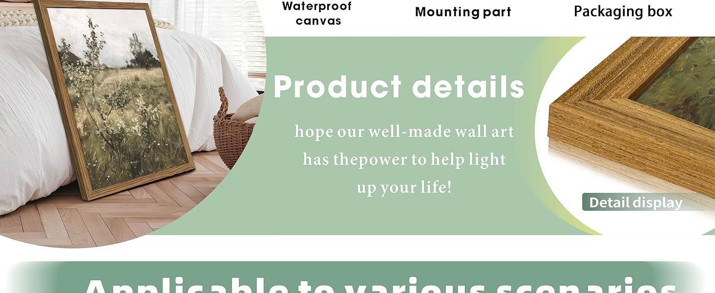 Vintage Landscape Wall Art