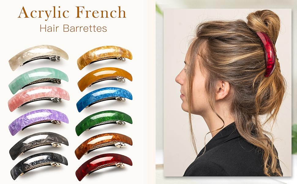 barrette for thick hair women