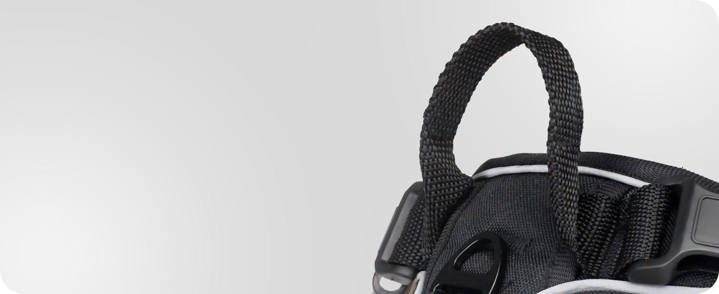 AirTag Dog Harness, Integrated Dog Vest with 100