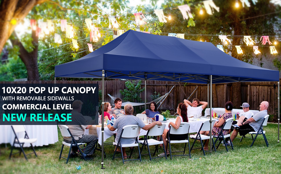 pop up canopy tent with sidewalls