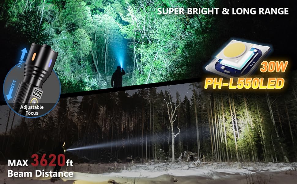 rechargeable flashlights