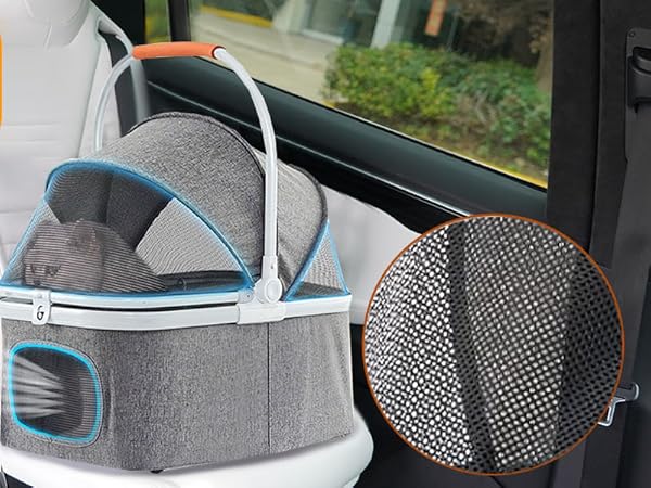 ペットカート 折りたたみ式 ドリンクホルダー付き Amazon.co.jp: ペットカート 分離型 折りたたみ ペットバギー