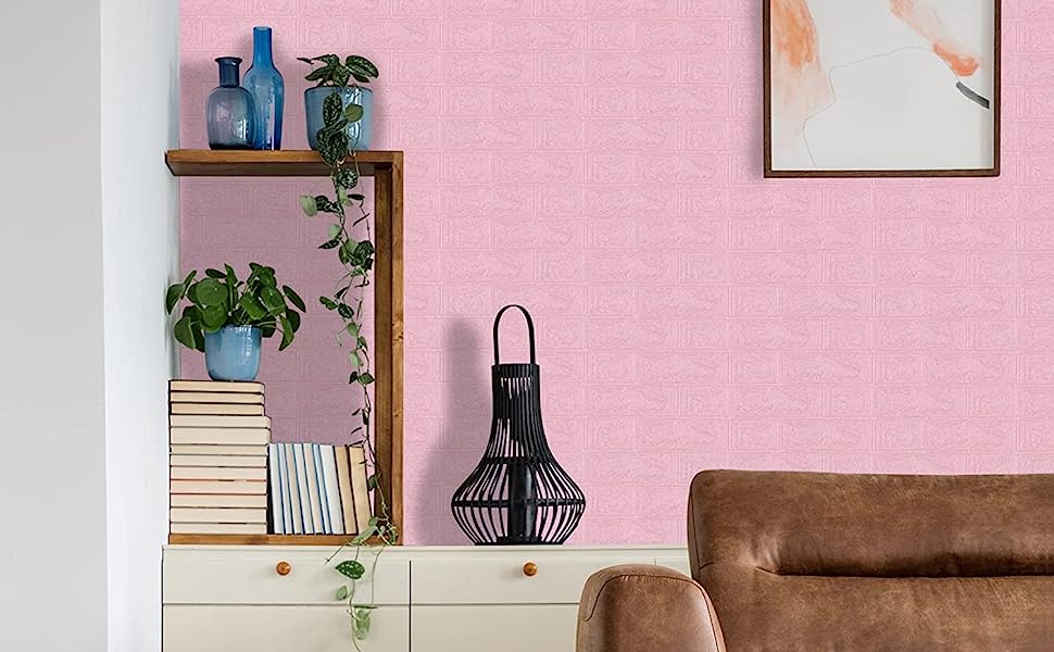 7even 3D Brick Peel and Stick Wallpaper, 3D Wall Panels Self Adhesive