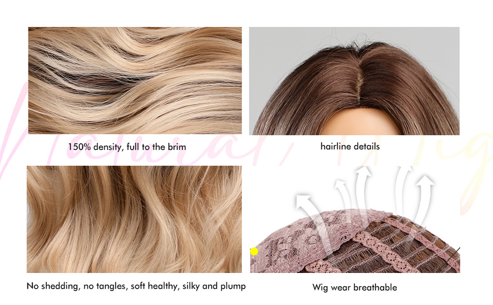 ombre blonde wig