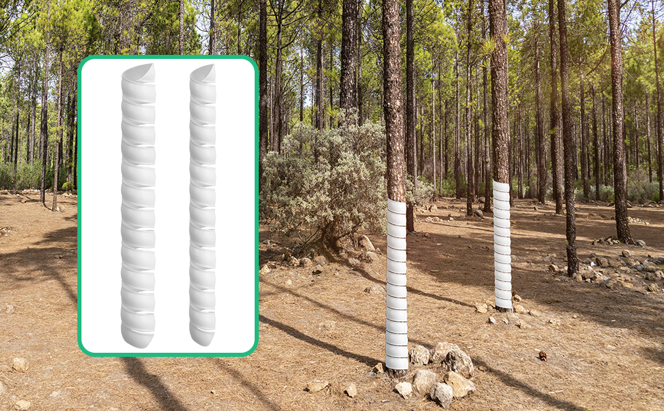 Watayo 4 Pcs Tree Trunk Protector 2 Size Tree Wraps to