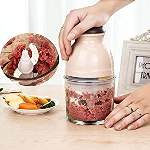 Electric Food Processor Multi Purpose Mini Food Chopper Capsule Cutter Quarter Mixers