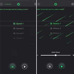 Funkeln &Ampere; Shooting Star Mode