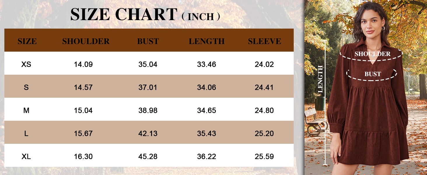 long sleeve mini dress corduroy dress women