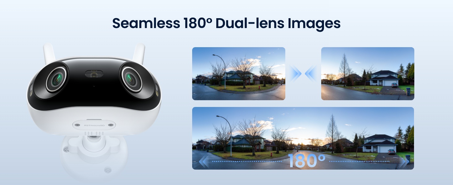 wide angle security camera