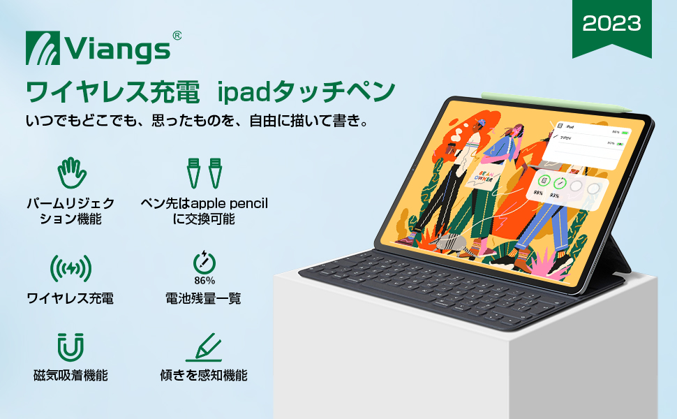 iPad Pro 11 wifi インチ Viangs Pencil Amazon.com: Stylus Pen for Apple iPad Pro 13/12.9/11-inch