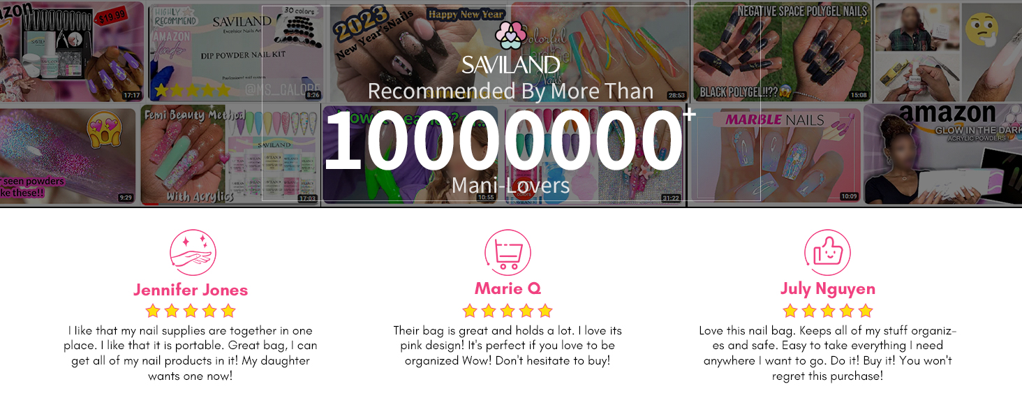 storage for nail supplies