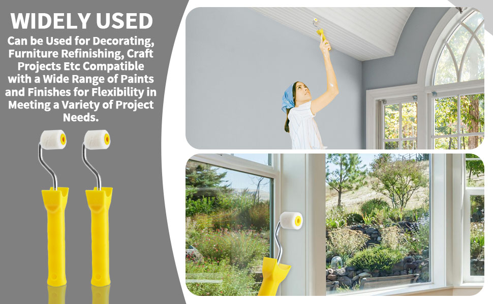 Mini Paint Roller, 1in Paint Roller