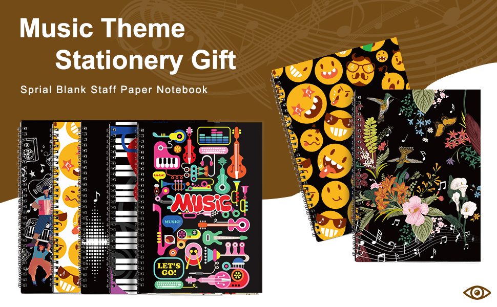 Blank Sheet Music Composition Manuscript Staff Notebook for Girls Boys Kids