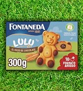 Encanamento Urso Lulu - Biscoitos recheados de chocolate com leite, embalagem de 300 g