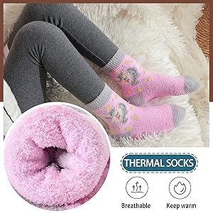 kids fuzzy socks