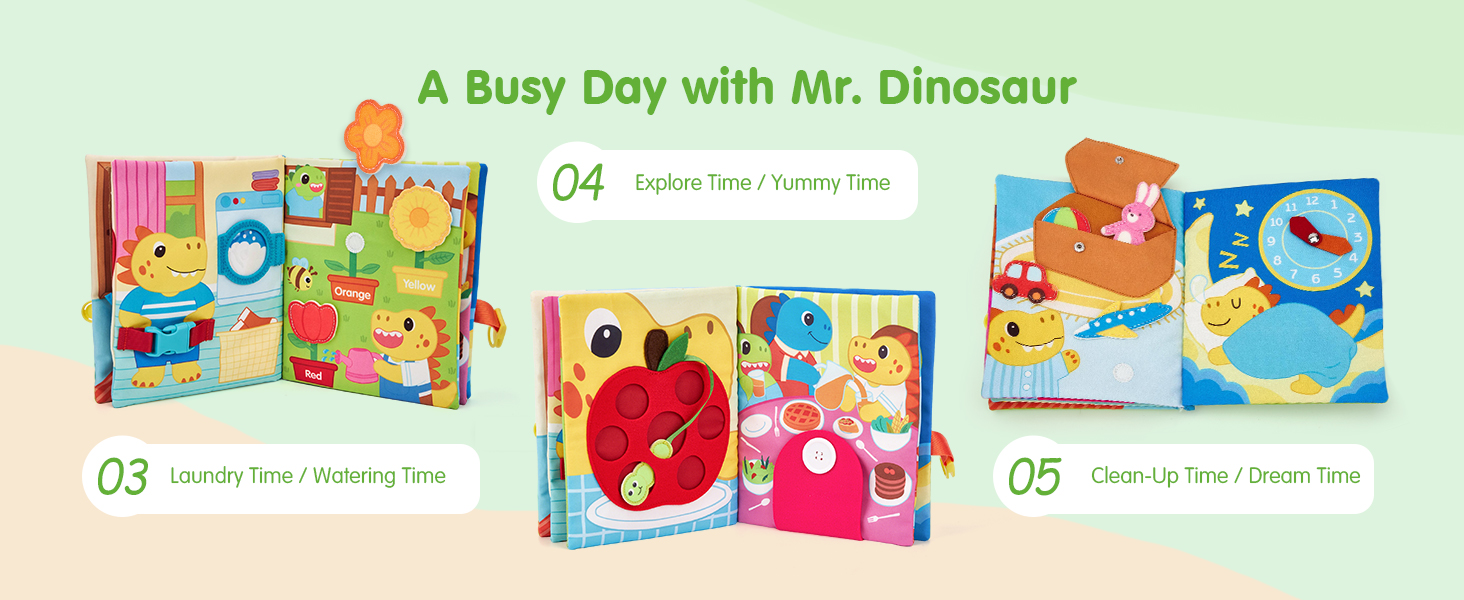 busy book for 1 year old