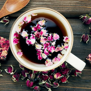 SPN-JGSP Rose Black Tea - Premium Black Tea with Rose Petals