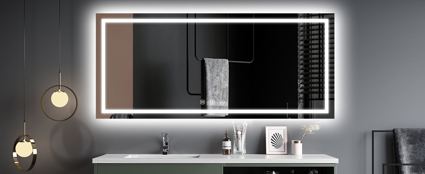 led bathroom mirror