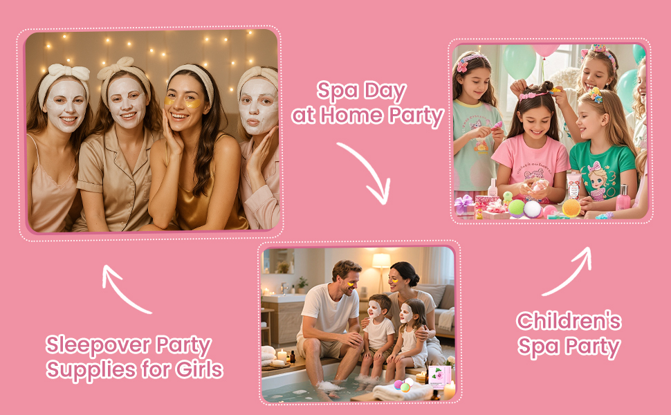women party favors slumber party supplies for girls spa party favors for girls spa supplies
