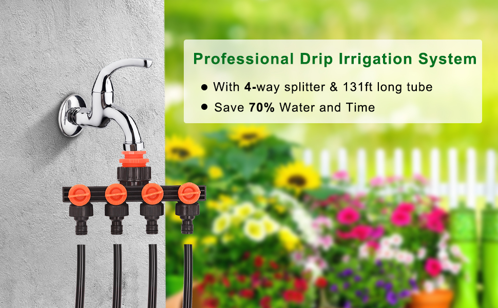 Drip Irrigation Kit Garden Watering System DricRoda Drip