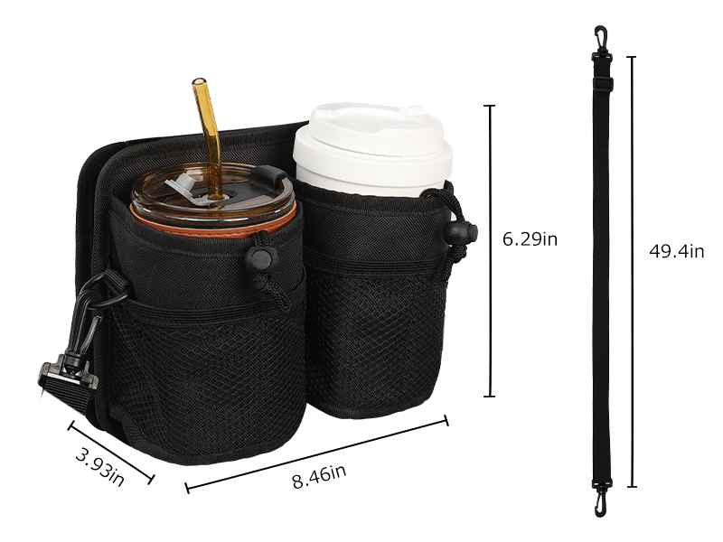 Surblue Luggage Travel Cup Holder Universal Fit Drink