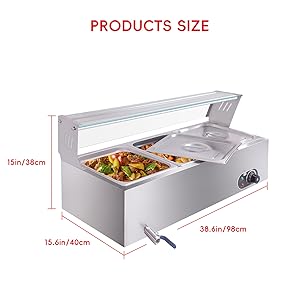 electric countertop food warmer