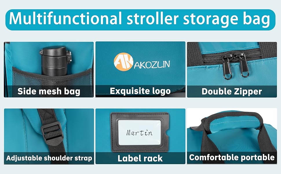 Foldable Stroller Travel Bag Backpack