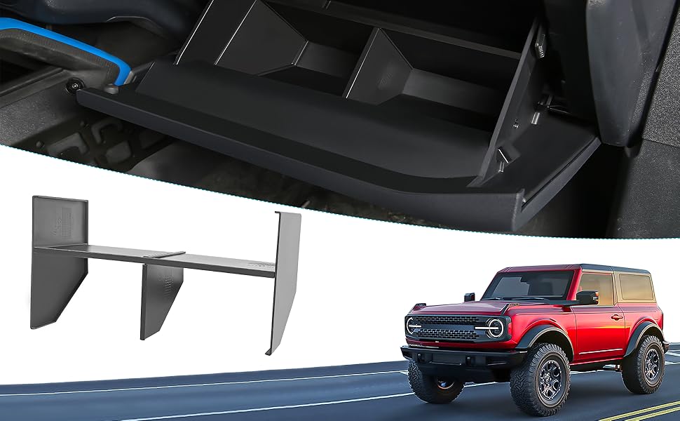 GAIZON Glove Box Dividers Organizer Compatible with Ford