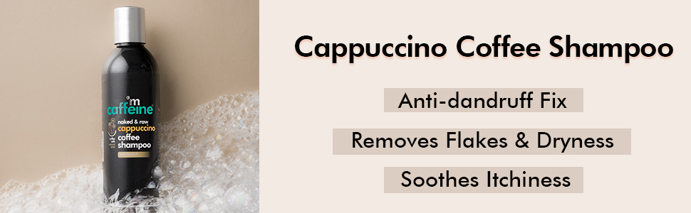mCaffeine Cappuccino Coffee Shampoo
