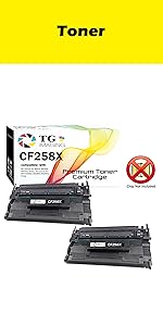 CF258X-Nochip (2 Pack)