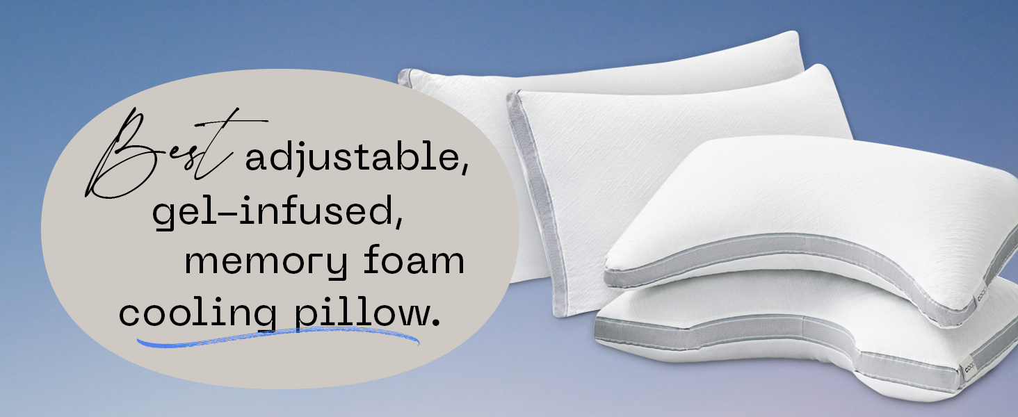 Cool+ best pillows for sleeping pillow for neck pain relief husband pillow sleep apnea pillow
