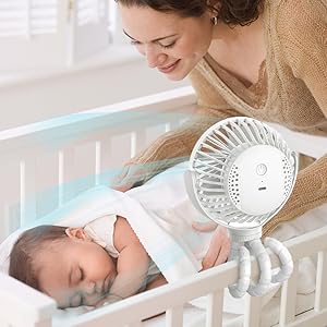Portable Stroller Baby Fan