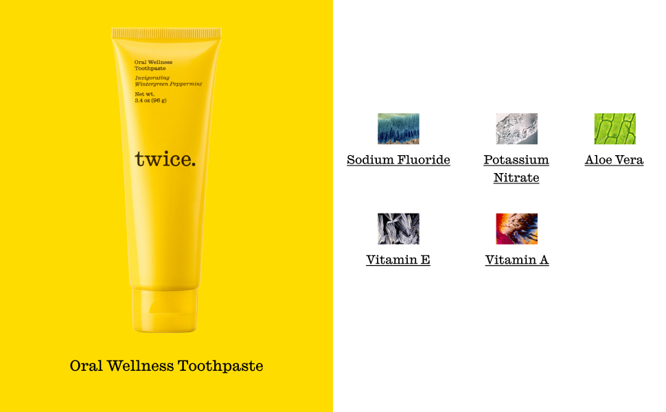 Twice Toothpaste Sensitive Teeth Whitening Toothpaste