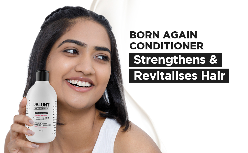 Buy BBLUNT Born Again Conditioner with Quinoa & Keratin for Stressed