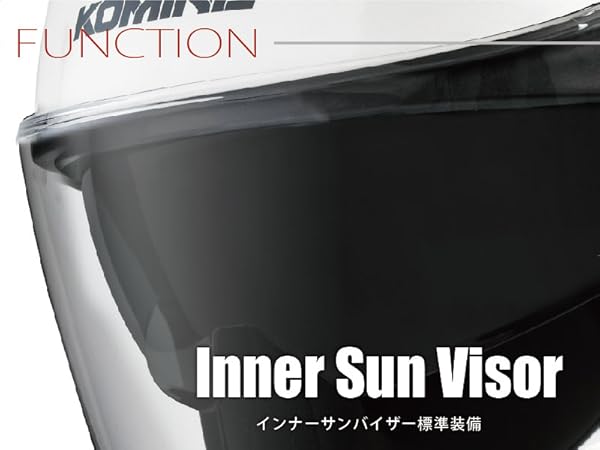 Amazon | コミネ(KOMINE) バイク用 HK-172用 交換用シールド