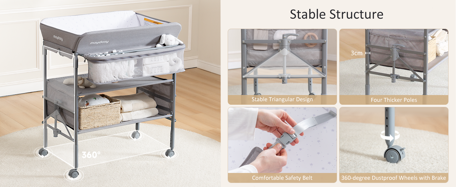 portable changing table