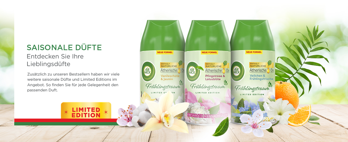 Air Wick Freshmatic Max Raumspray Nachfüller für den Air Wick