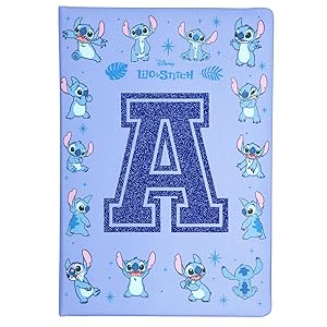 Stitch Personalised Glitter letter Secret Diary