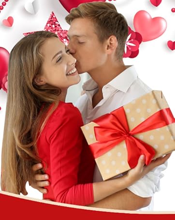 Valentine&amp;#39;s Day GIFTS CANVAS TOTE BAG &amp;amp; MAKEUP BAG