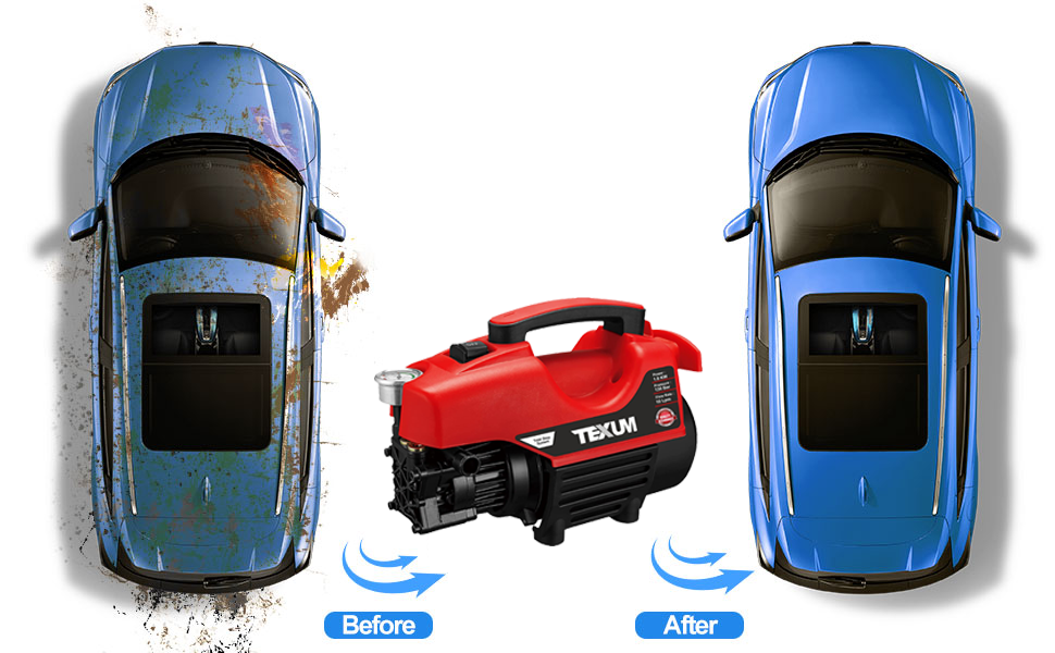 Texum TX50 Portable high Pressure Car Washer Machine for Washing car