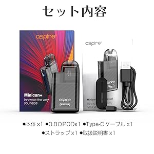 Amazon | ASPIRE minican+ 交換用 POD カートリッジ 6個セット