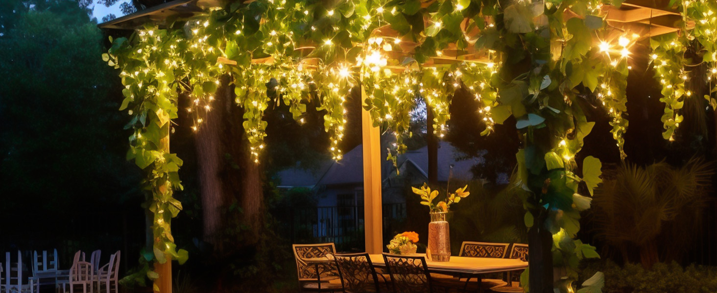 string lights solar powered