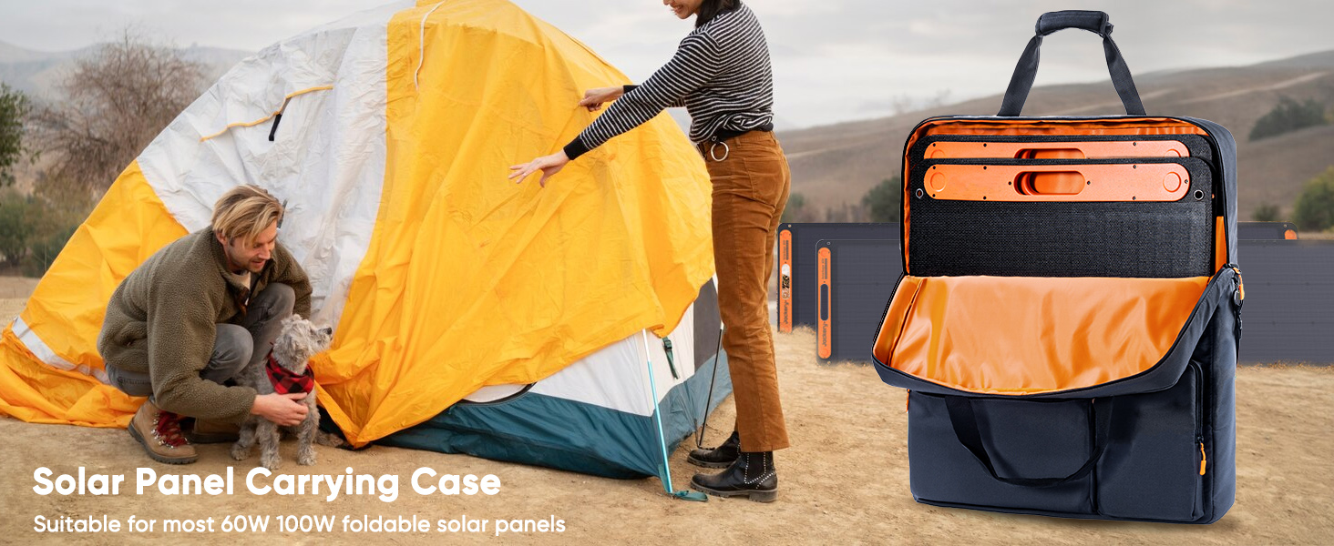 Travel Solar Panel Carrying Case
