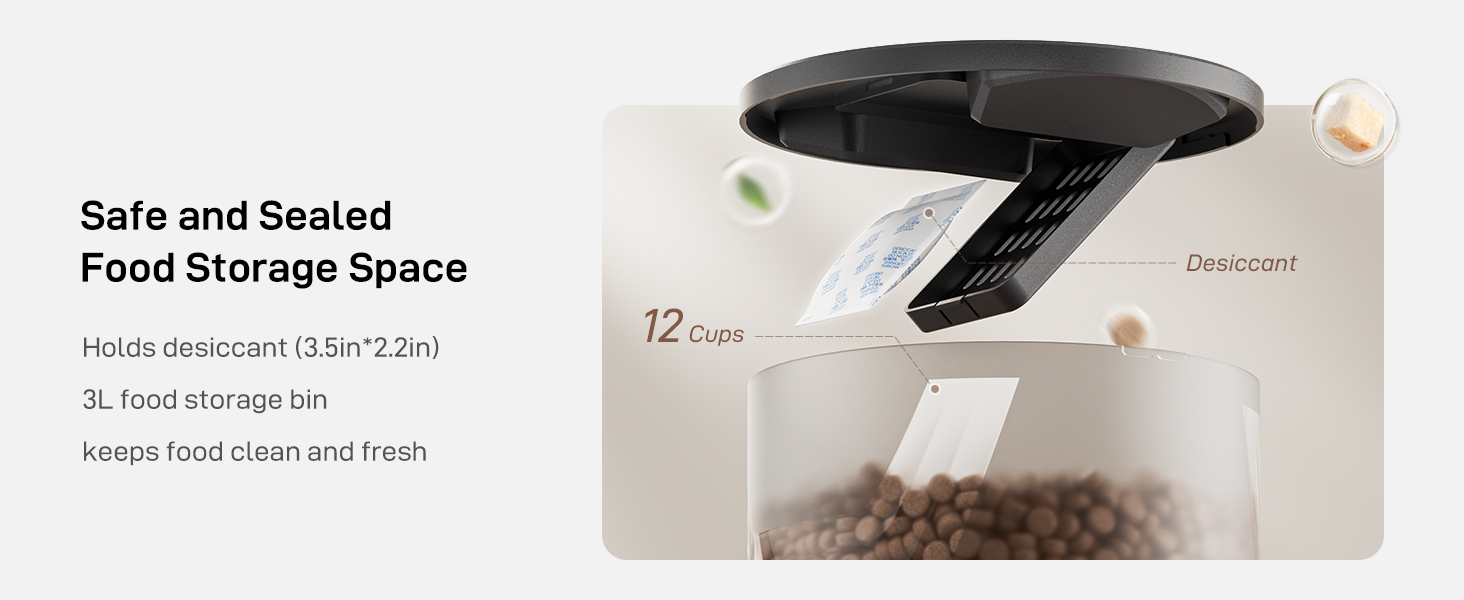 Dry Storage food feeder