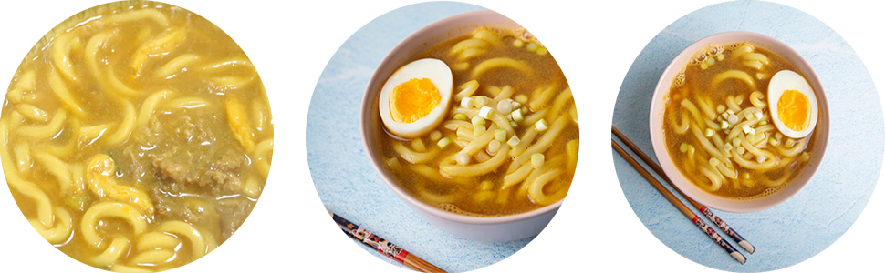 Shirakiku Sanukiya Instant Noodle Cups (Curry, Pack of 6)