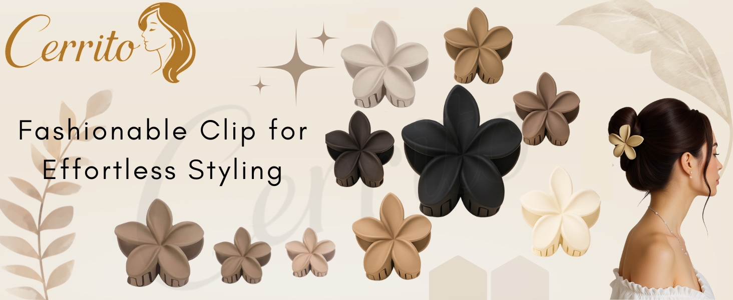 flower claw clip flower hair claw clip flower claw clips for women floral claw clip 