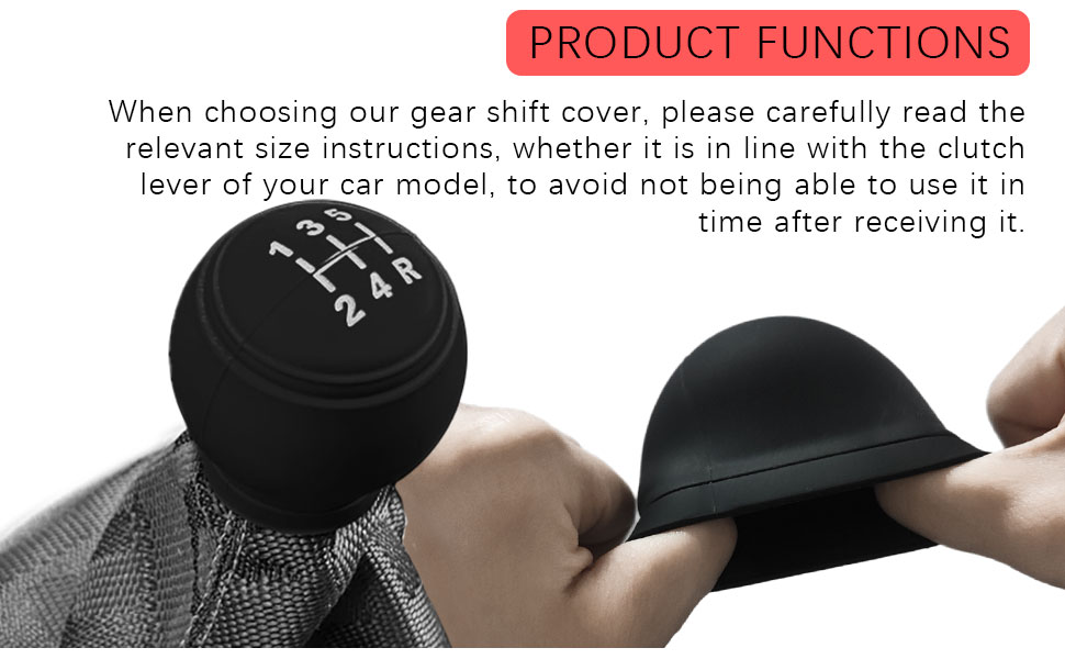 Car Gear Shift Knob Cover