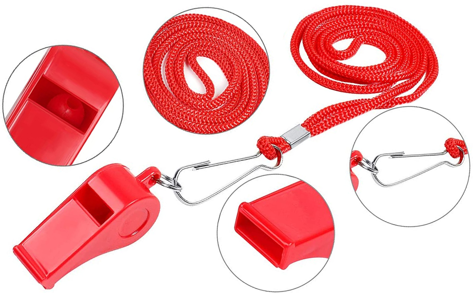 Pfeifen mit Umhängeband